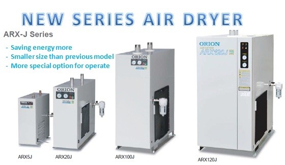 Máy sấy khí tác nhân lạnh Orion